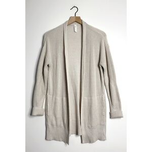 LULULEMON Cashlu Sweater Wrap in Raw Linen M/L